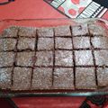 El cooksnap de Analia Dorta cuando hizo Torta brownie con lentejas de chocolate.