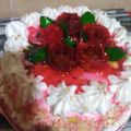 صورة من ❤❤ام رزان ❤❤، شاركها بعد تجربة وصفة كيكة عيد ميلادي البسيطة