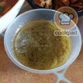 Cooksnap Erin Naomei semasa beliau membuat Sambal Bawang.
