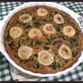 El cooksnap de Isabel San Martín cuando hizo Quiche de espinacas, piñones y queso de cabra.