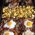 El cooksnap de Miguel Loos cuando hizo Costillitas de cerdo a la riojana en Planchetta.