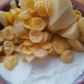 Cooksnap από Δέσποινα Καρπούζα στη συνταγή Γιαούρτι με μήλο και κορν φλέικς