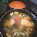 El cooksnap de sugey Martínez de la paz cuando hizo Caldo de Res.
