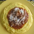 El cooksnap de Piyi cuando hizo Polenta gratinada con tuco.