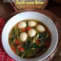 Cooksnap dari Ratih Sukardi untuk resep Kangkung telur puyuh kuah saus tiram
