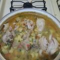 El cooksnap de Giancarlo Cabrera cuando hizo Estofado de Pollo.