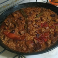 El cooksnap de Manu Mil P cuando hizo Arroz montañés con magro y costilla de cerdo 🥘.