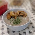 Fabio's cooksnap of when they made Cream of Mushroom soup.