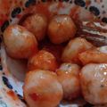 Cooksnap dari Sopia Natasha untuk resep Cilok Terigu Kuah Bumbu Pecel