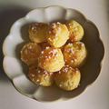 蛙蛙 的 珍珠糖泡芙 cooksnap