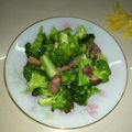 Cooksnap của Điệp Vũ khi họ làm theo món Bông cải xào thịt