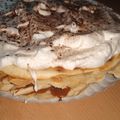El cooksnap de Araceli Gonzales cuando hizo Torta Rogel.
