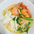 Cooksnap của Huyen le Tran khi họ làm theo món Mì tôm từ đầu tôm