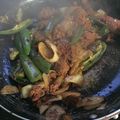 El cooksnap de Fer Arroyo cuando hizo Chorizo guisado.