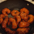 El cooksnap de Mabel Monsalve cuando hizo Picarones con chancaca.