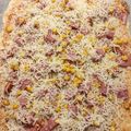 Csillus Fehér Cooksnap-ja, amikor elkészítette a(z) Élesztő nélküli házi pizza receptet.