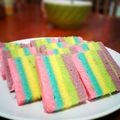Cooksnap dari Resik Candra untuk resep Rainbow cake