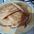 El cooksnap de Ivana Derrudi cuando hizo Panqueques caseros dulces.