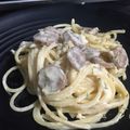 Cooksnap dari Nuryan Ayu untuk resep Spaghetti sosis carbonara