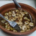 El cooksnap de Emma Colom cuando hizo Gambas al ajillo.
