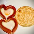 Rejean Ragas's cooksnap of when they made AMIEs Fried EGG & Hotdog (Valentine Breakfast).