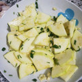 El cooksnap de Laura TR cuando hizo Calabacín al horno con ajo y limón.