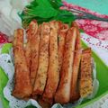 Cooksnap dari Ariesta Widaningrum untuk resep Garlic Breadsticks (dari sisa kulit roti tawar)