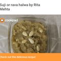Rita mehta का कुकस्नैप जब उन्होंने हलवा (halwa recipe in hindi) बनाया था।