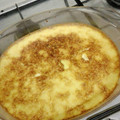 El cooksnap de Clara cuando hizo Flan de huevos.