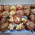 il Mary83 quando ha preparato Miny crostini homemade conditi olio evo e origano