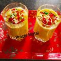 Prachi Mayank Mittal का कुकस्नैप जब उन्होंने मैंगो शेक शाॅट्स (Mango shake shots recipe in Hindi) बनाया था।