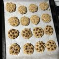 El cooksnap de Camila Mosquera cuando hizo Galletitas fit de Banana y Avena.