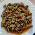 El cooksnap de magdalena martin garcia cuando hizo Habas con chorizo.