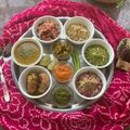Alka Bhandari's cooksnap of when they made Rajsthani Dal Baati Churma thali (lunch or dinner).