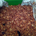 El cooksnap de Mayra Merino Terro cuando hizo Barritas de cereal.