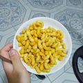 Cooksnap của Khánh Viên khi họ làm theo món Nui chiên bơ tỏi