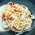 Cooksnap dari Gertrude Agnès untuk resep Spageti aglio olio (gampang + enak)