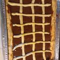 El cooksnap de Karina cuando hizo Pasta frola de dulce de leche.