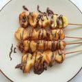 Cooksnap dari Rachma untuk resep Sate Pisang Saus Coklat Kacang