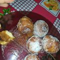 El cooksnap de Sofia Pintos cuando hizo Bolitas de fraile.