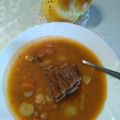 Svetlana Matic Cooksnap-ja, amikor elkészítette a(z) Bableves füstölt oldalassal receptet.