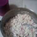 El cooksnap de Luz Ma Moreno cuando hizo Ensalada de surimi.