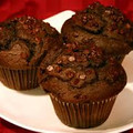 El cooksnap de Luisana Contreras cuando hizo Muffin relleno con crema de chocolate blanco.