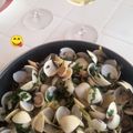 Cooksnap de I. Anselmo quando cozinhou Amêijoas à Bulhão Pato.