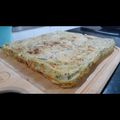 El cooksnap de Julieta Cerdá cuando hizo Tortilla de zapallitos en la Flip.