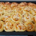 Cooksnap dari Bubun.NSA untuk resep Pizza Rolls Bread