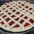 El cooksnap de Besly Espino cuando hizo Pastafrola de dulce de leche.
