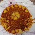 کوک اسنپ Arooosak بعد از امتحان کردن قیمه با گوشت چرخی.