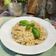 il Paola Catalano quando ha preparato Malloreddus al pesto di melanzane e cacioricotta fresco