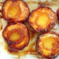 El cooksnap de Mirinda cuando hizo Melocotones asados.